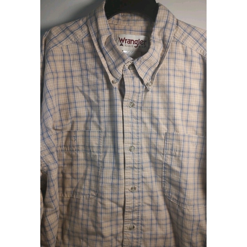 Wrangler Rugged Wear 3X Button Down Shirt‎